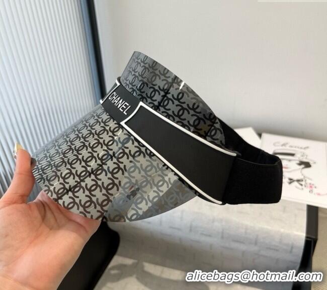 Shop Best Price Chanel Visor Hat CH051405 Black 2025