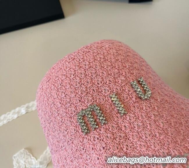Classic Specials Miu Miu Knit Bucket Hat MM051406 Pink 2025