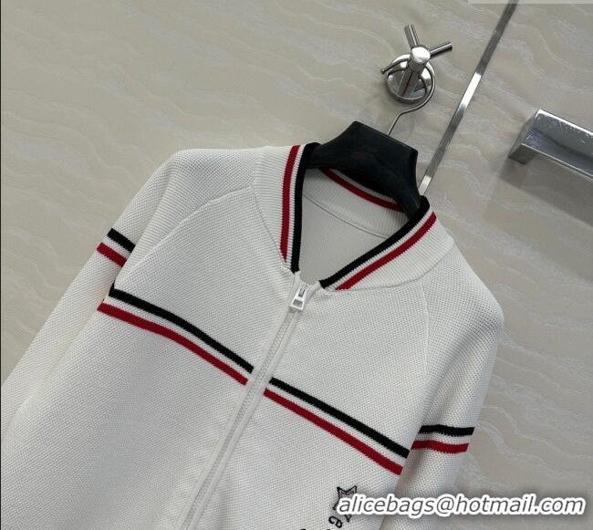 Most Popular Dior Tennis Jacket 0515 White 2025