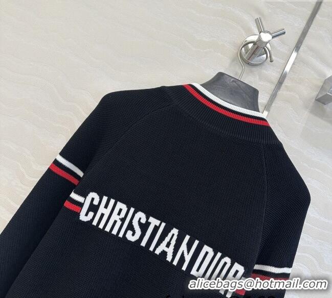 Super Quality Dior Tennis Jacket 0515 Black 2025