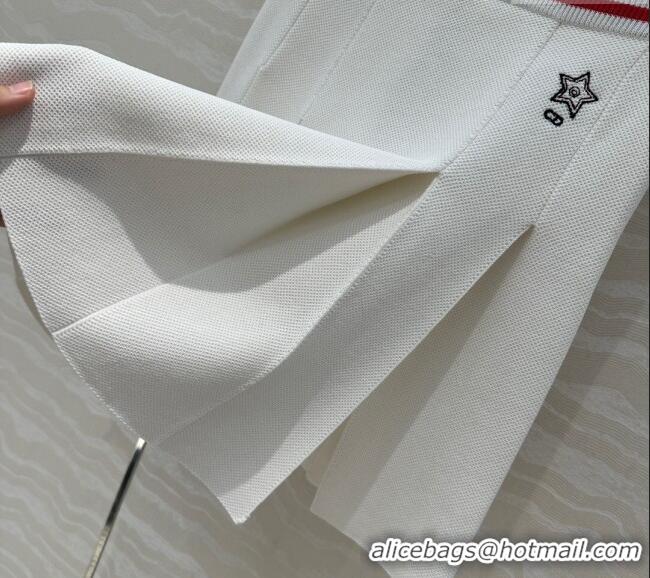 Well Crafted Dior Tennis Skirt 0515 White 2025