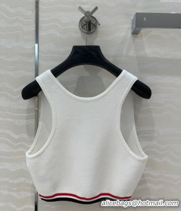 Top Grade Dior Tennis Short Vest 0514 White 2025