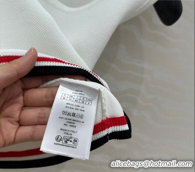 Top Grade Dior Tennis Short Vest 0514 White 2025
