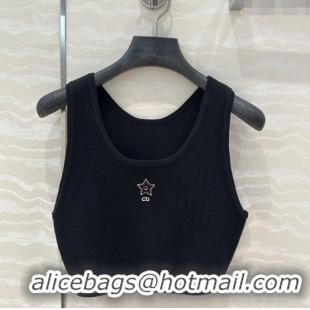 Top Grade Discount Dior Tennis Short Vest 0514 Black 2025