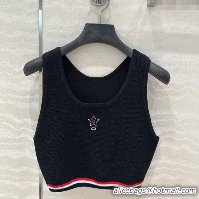 Top Grade Discount Dior Tennis Short Vest 0514 Black 2025