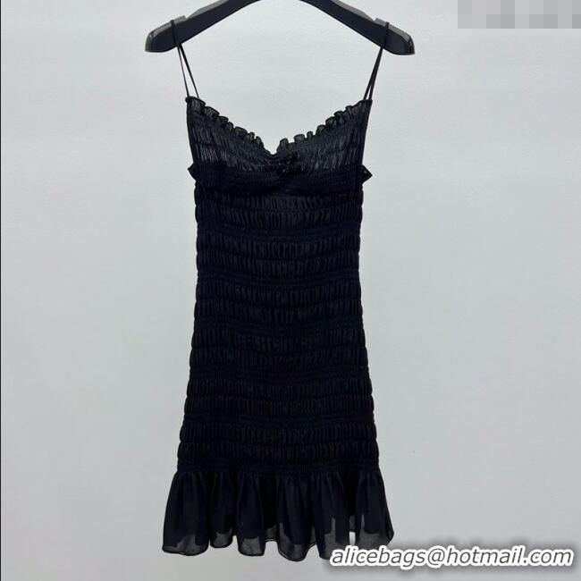 Well Crafted Saint Laurent Dress 0515 Black 2025