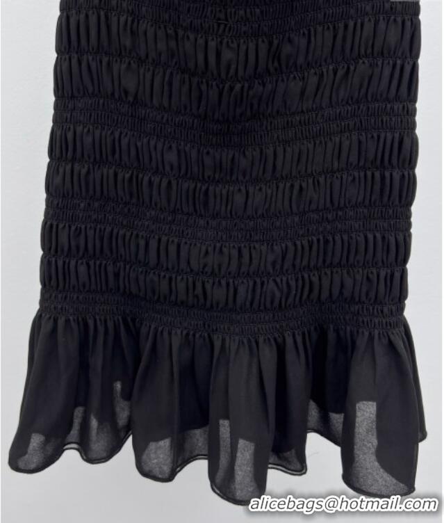 Well Crafted Saint Laurent Dress 0515 Black 2025