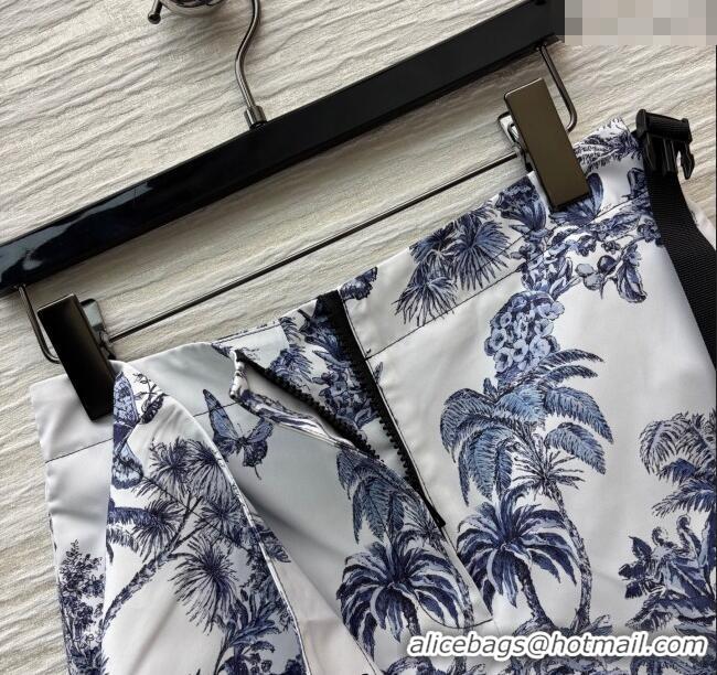 Promotional Dior Coconut Tree Printed Shorts D0515 2025