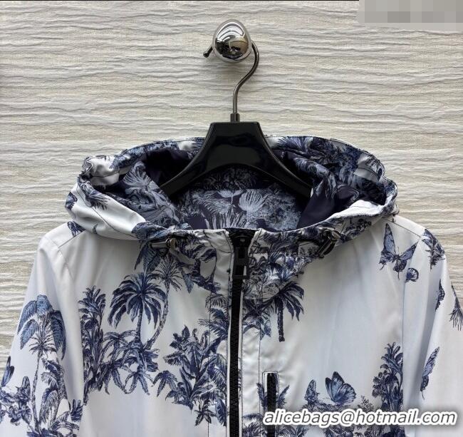 Good Looking Dior Coconut Tree Printed Jacket 0515 2025