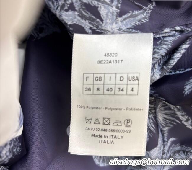 Good Looking Dior Coconut Tree Printed Jacket 0515 2025