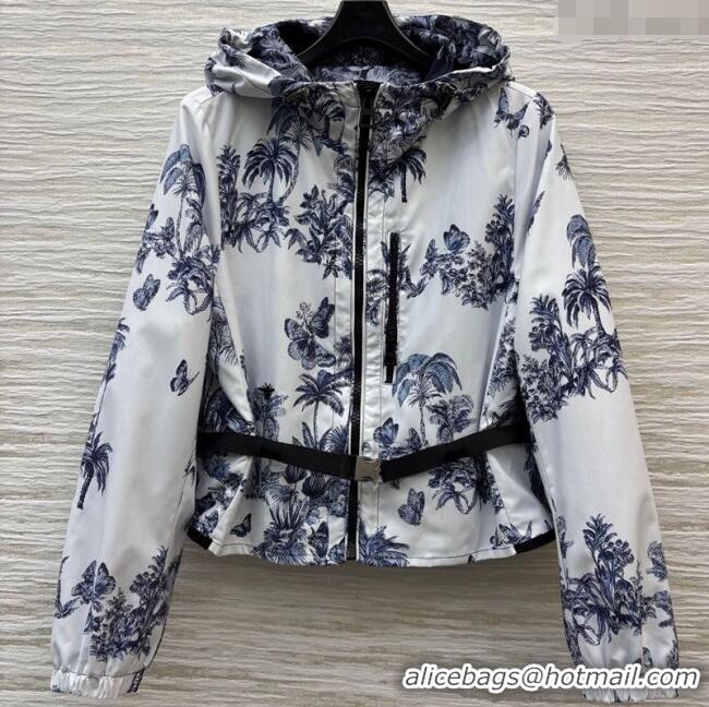 Good Looking Dior Coconut Tree Printed Jacket 0515 2025