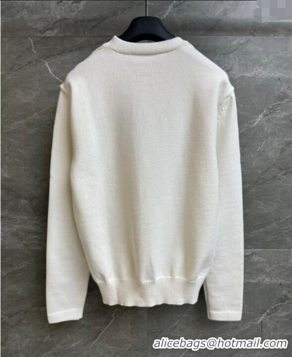 Well Crafted Dior Cotton Sweatshirt 0515 White 2025