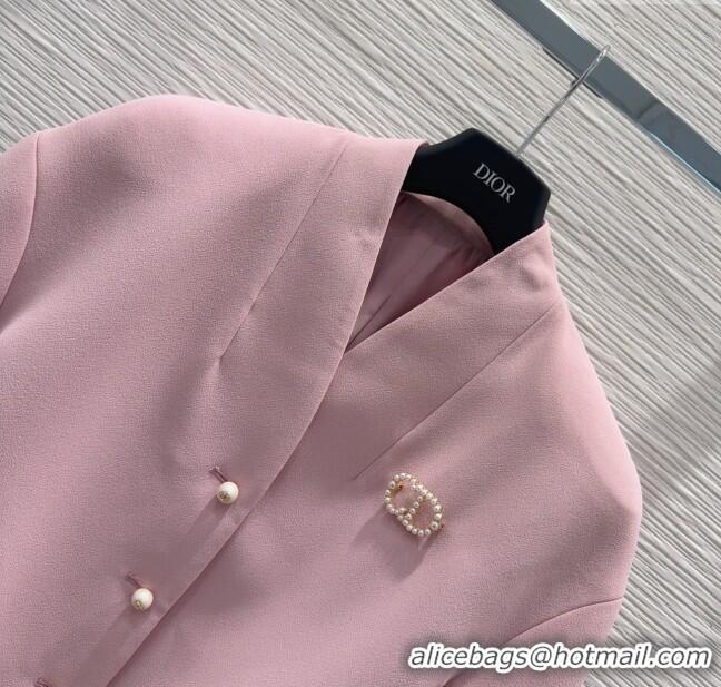 Market Sells Dior Jacket and Skirt Suit Set 0515 Pink 2025