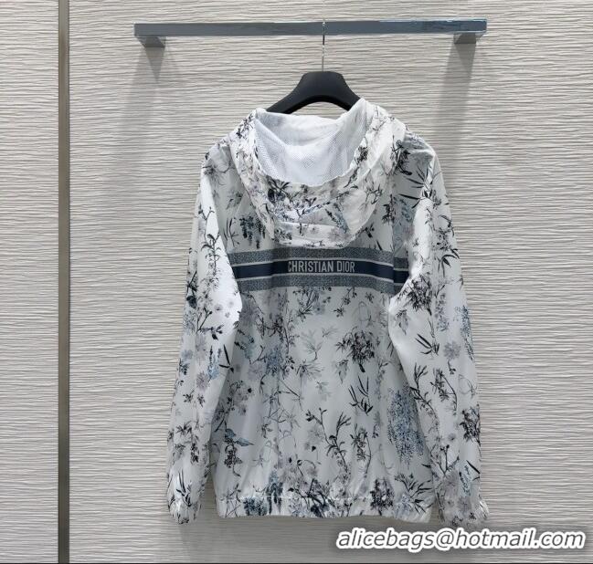 Low Cost Dior Printed Jacket and Shorts Set 0515 White 2025