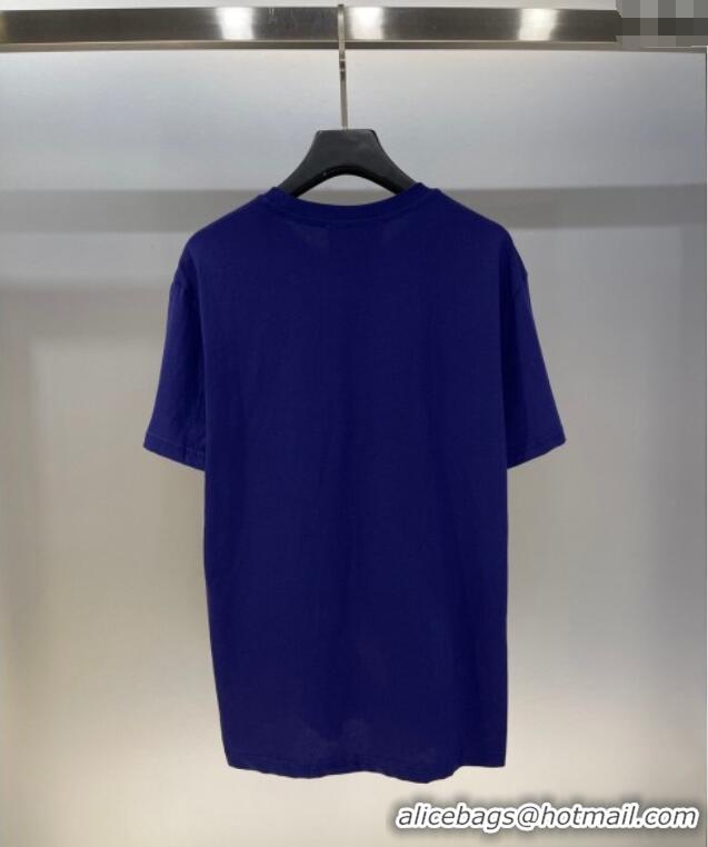 Well Crafted Gucci Cotton T-Shirt 0515 Royal Blue 2025