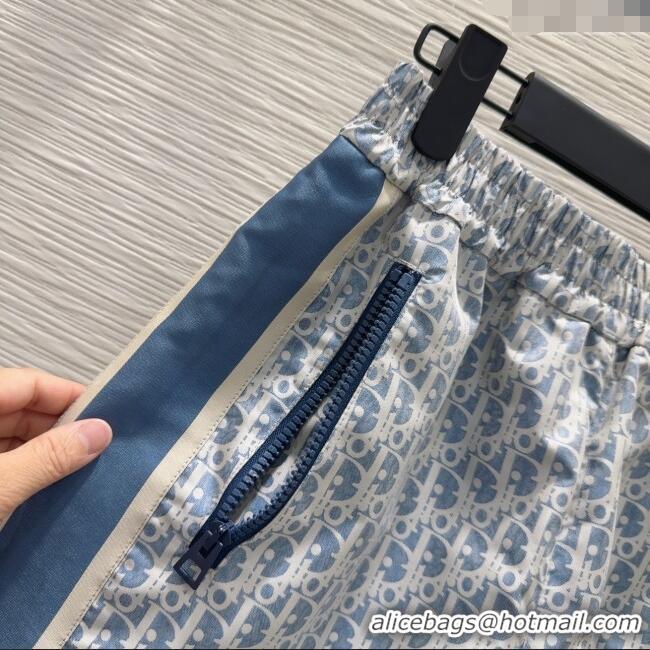 Grade Inexpensive Dior Oblique Shorts 0515 Blue 2025
