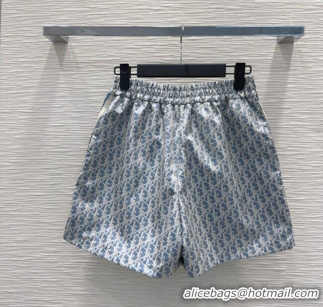 Grade Inexpensive Dior Oblique Shorts 0515 Blue 2025