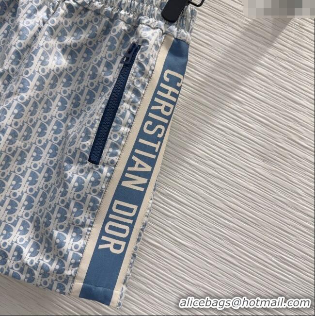 Grade Inexpensive Dior Oblique Shorts 0515 Blue 2025