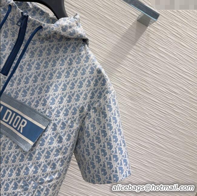 Traditional Specials Dior Oblique Blouse Top 0515 Blue 2025