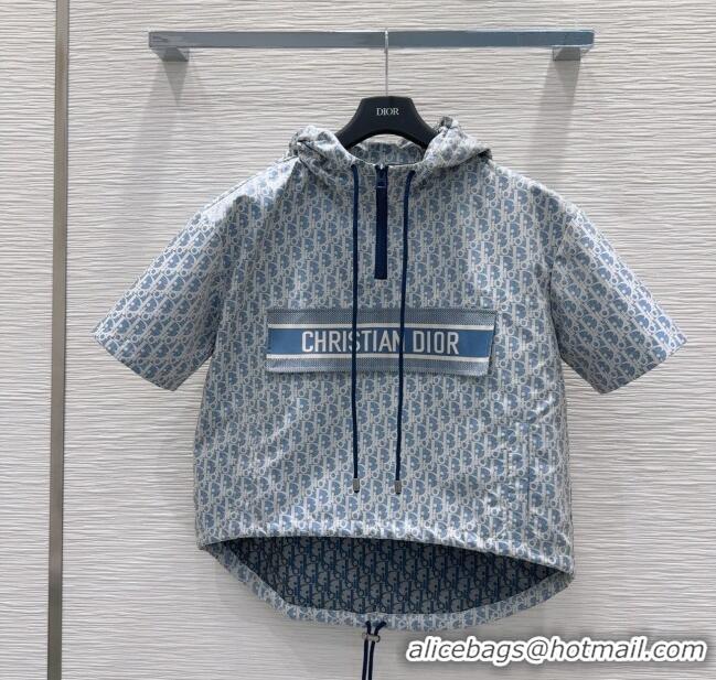 Traditional Specials Dior Oblique Blouse Top 0515 Blue 2025