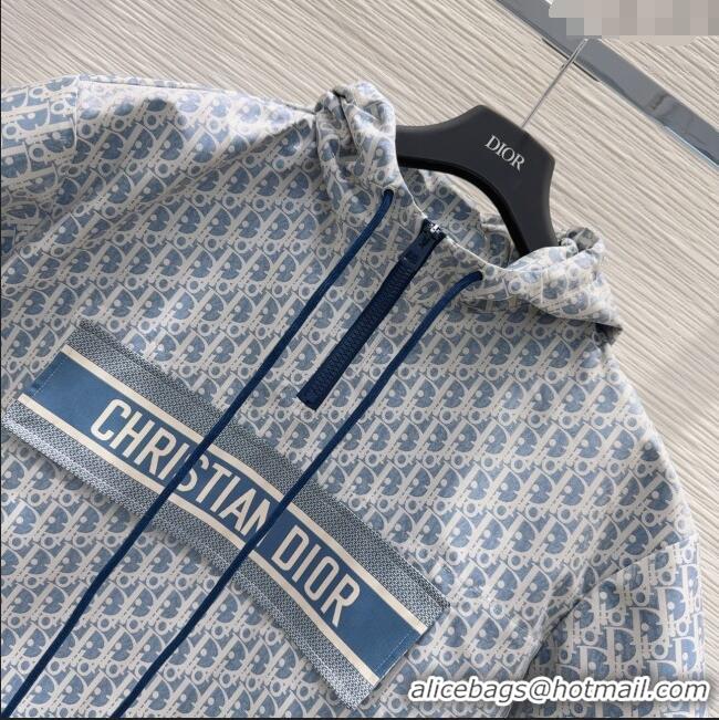 Traditional Specials Dior Oblique Blouse Top 0515 Blue 2025