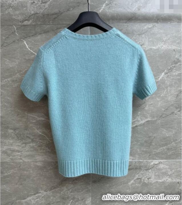 Buy Cheap Dior Star Cashmere Knit Striped Top 527002 Blue 2025