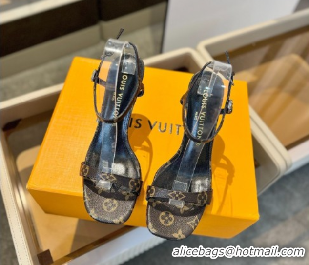 Purchase Louis Vuitton 6AM Heel Sandals 9.5cm in Monogram Canvas 0222062