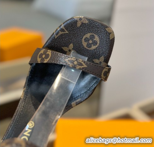 Purchase Louis Vuitton 6AM Heel Sandals 9.5cm in Monogram Canvas 0222062
