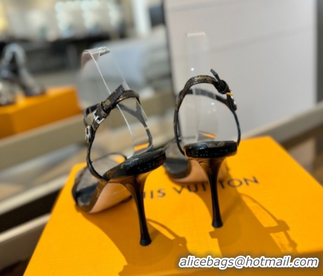 Purchase Louis Vuitton 6AM Heel Sandals 9.5cm in Monogram Canvas 0222062
