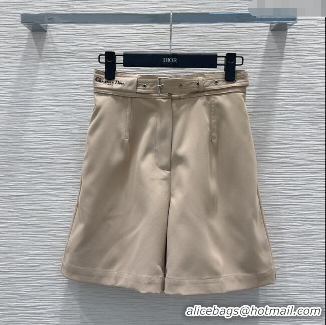 Reasonable Price Dior Shorts 527022 Beige 2025