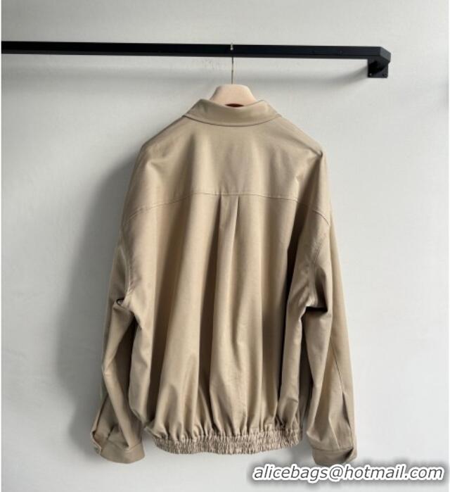 Famous Brand Miu Miu Cotton Jacket 528004 Beige 2025