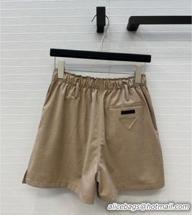 Good Taste Prada Shorts 527026 Khaki 2025