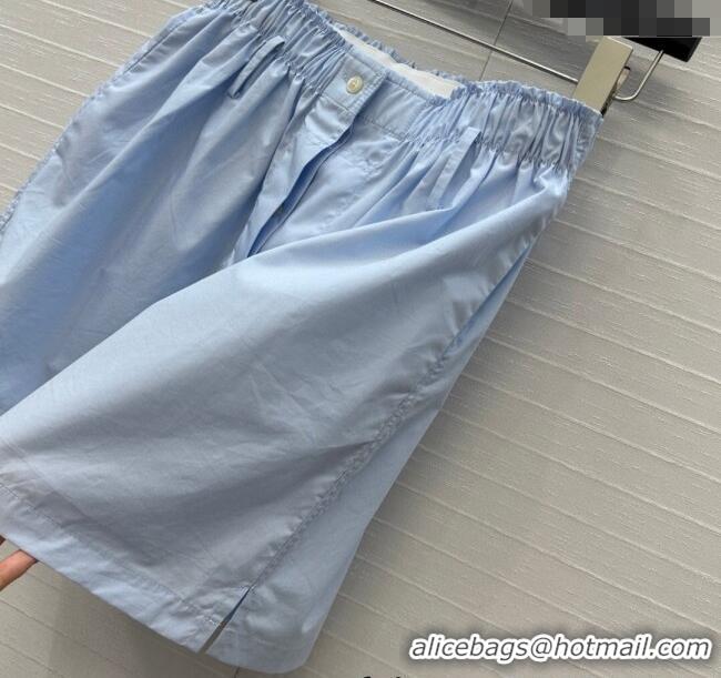 Fashion Discount Prada Shorts 527026 Blue 2025
