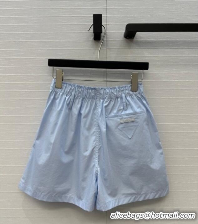 Fashion Discount Prada Shorts 527026 Blue 2025