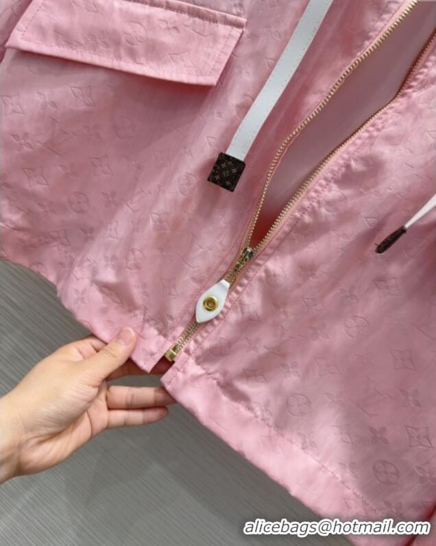 Free Shipping Discount Louis Vuitton Jacket 527033 Light Pink 2025