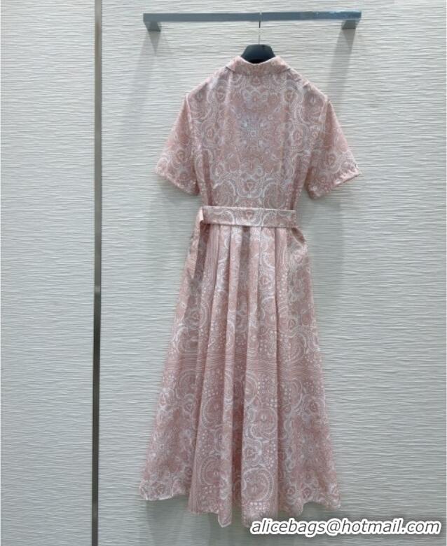 New Stylish Cheap Dior Dress 527034 Light Pink 2025