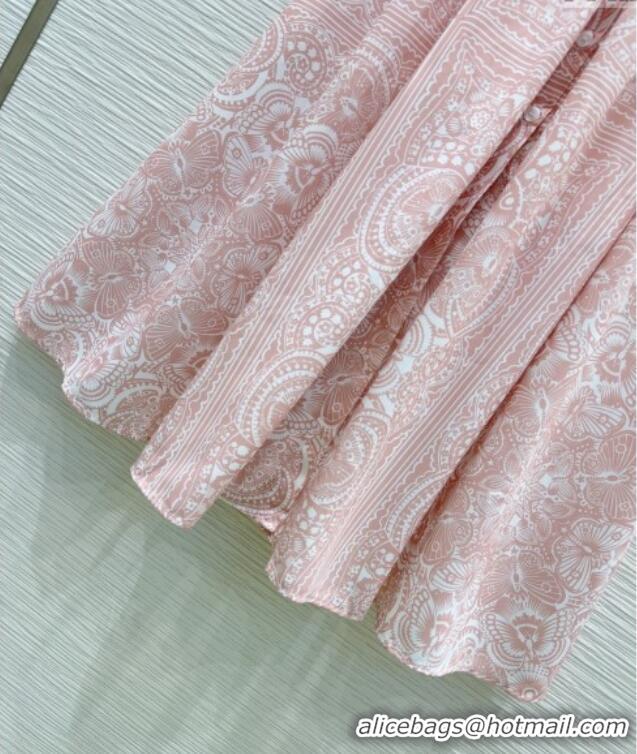 New Stylish Cheap Dior Dress 527034 Light Pink 2025