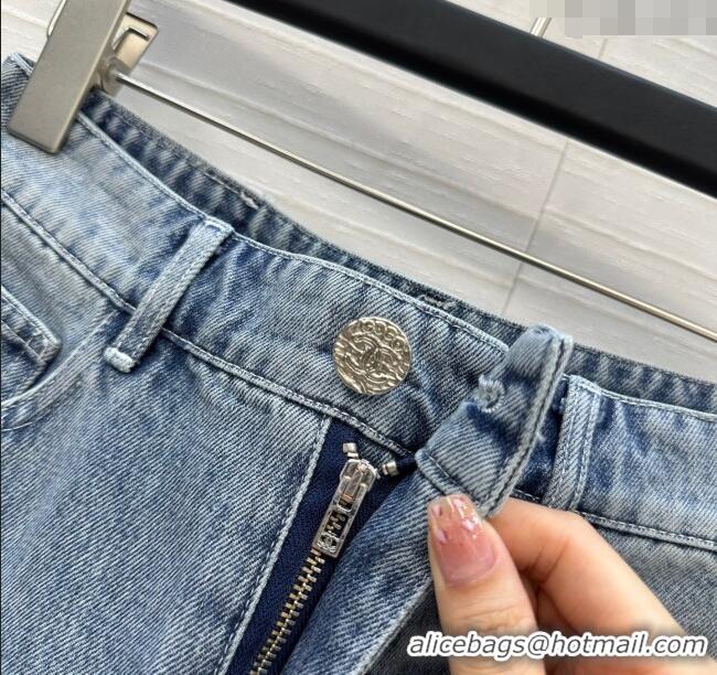 Reasonable Price Chanel Coco Shorts 528007 Blue 2025