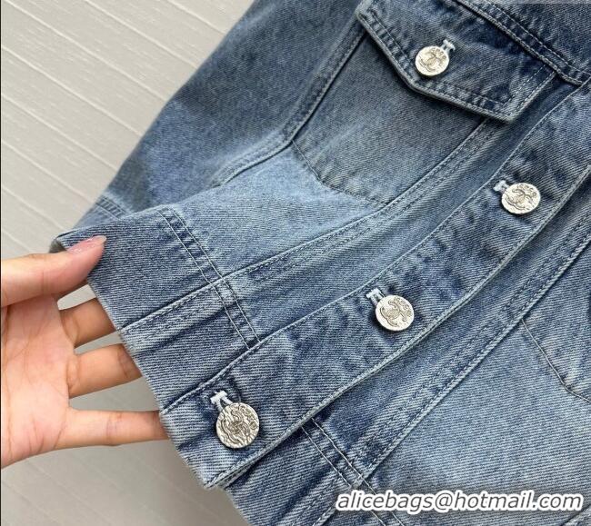 Well Crafted Chanel Coco Vest 528007 Blue 2025