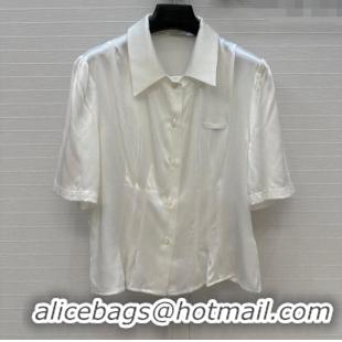 Famous Brand rada Shirt with Back Lace up 528006 White 2025