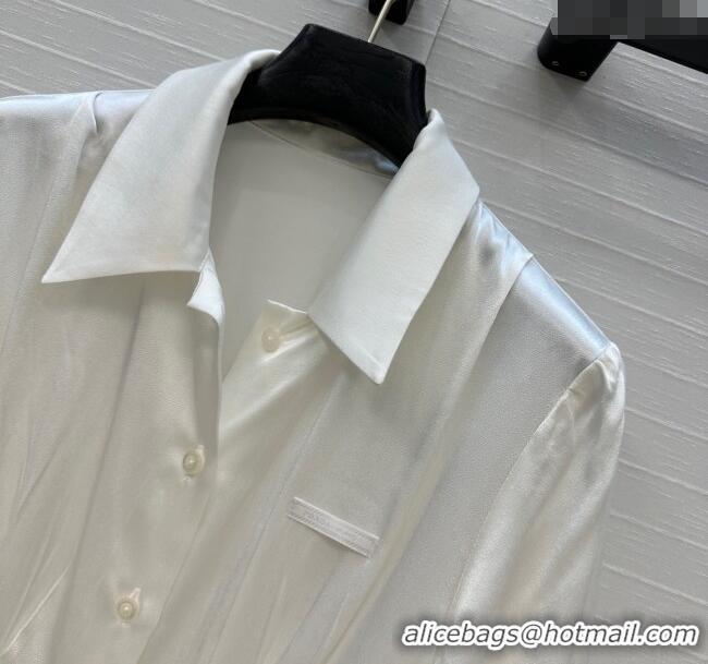 Famous Brand rada Shirt with Back Lace up 528006 White 2025