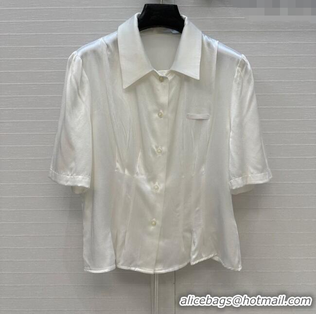Famous Brand rada Shirt with Back Lace up 528006 White 2025