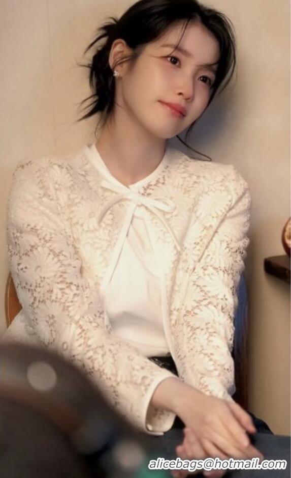 Most Popular Celine Lace Cardigan 528014 White 2025