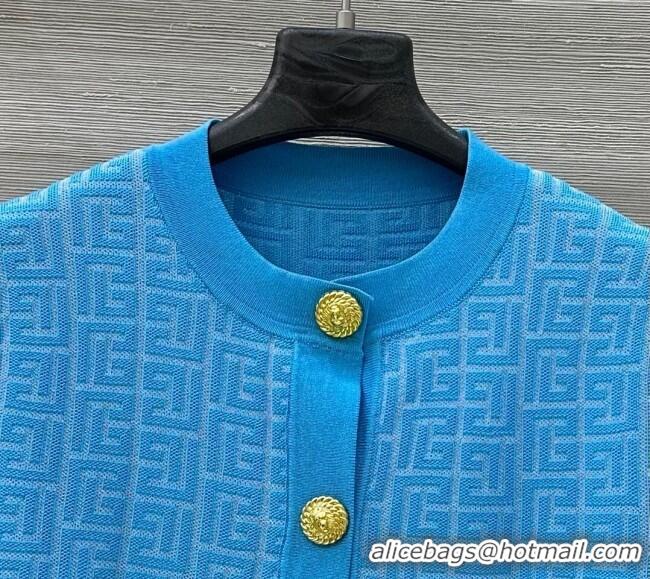 Most Popular Balmain Logo Top 528017 Blue 2025