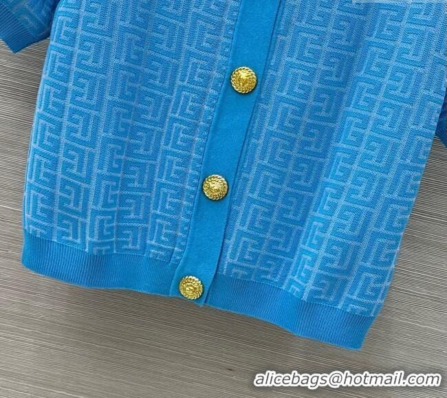 Most Popular Balmain Logo Top 528017 Blue 2025