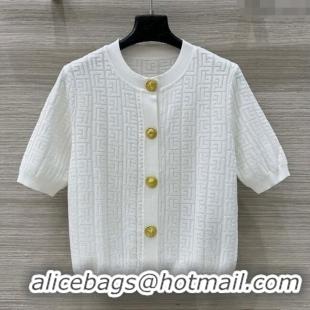 Top Design Balmain Logo Top 528017 White 2025