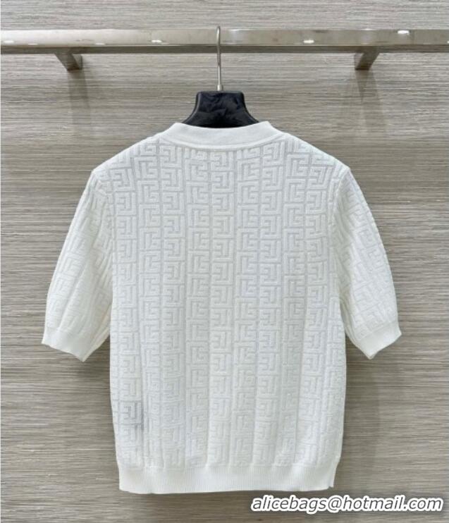 Top Design Balmain Logo Top 528017 White 2025