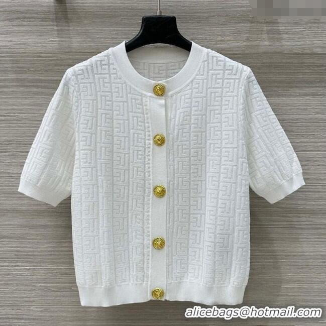 Top Design Balmain Logo Top 528017 White 2025