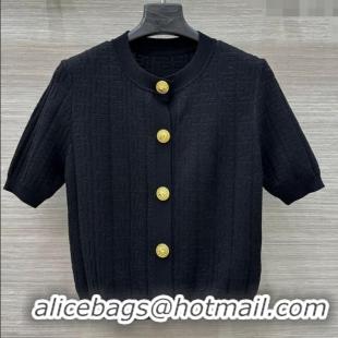 ​Luxury Cheap Balmain Logo Top 528017 Black 2025