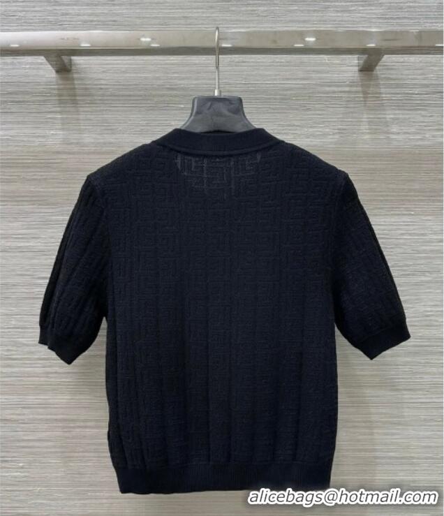 ​Luxury Cheap Balmain Logo Top 528017 Black 2025